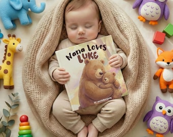 Personalized Story Book for Kids from Grandma: Nana Loves You