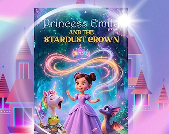 Personalized Princess Emily Book - Custom Avatar Story for Girls