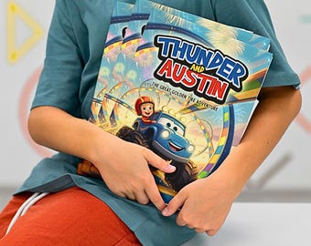 Personalisiertes Monstertruck-Buch • Benutzerdefinierte Kinder-Avatar-Story