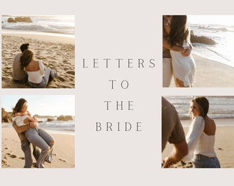 Letters to the Bride Photo Book | Bridal Shower Gift| Bridal Gift| Wedding Gift