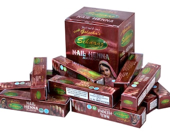 Queen Nail Henna | Red Cherry | Water Permeable Nail Stain