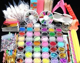 Acrylic Nail Kit Etsy