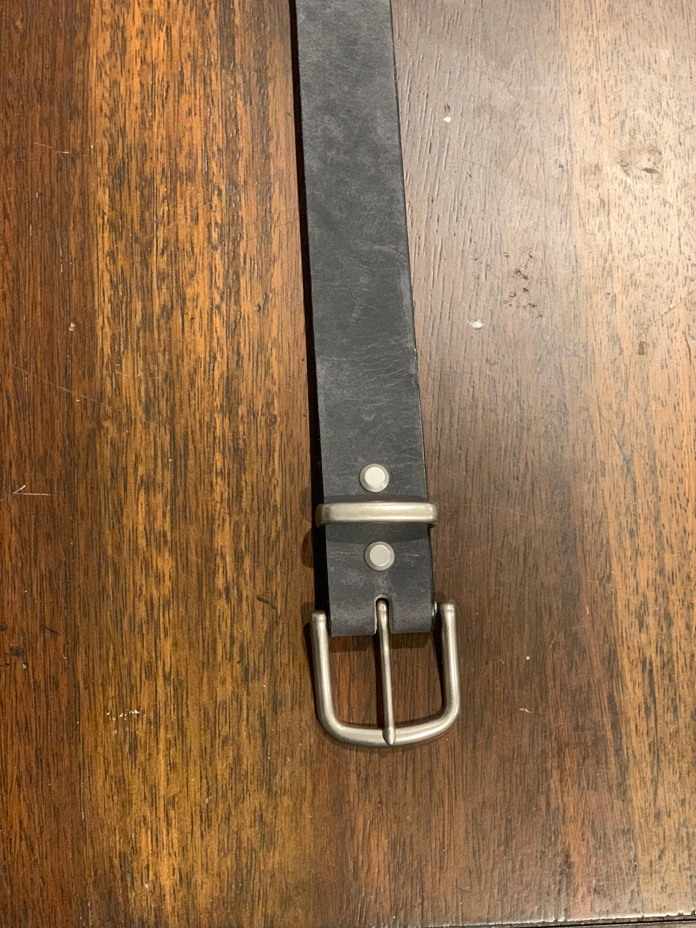 1.5 wide belt. Solid brass hardware Etsy