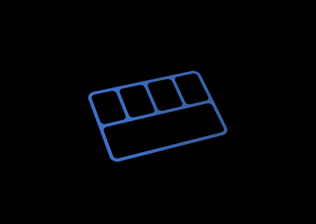 Catch All Tray Router Template Pattern for 18.25