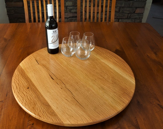 Lazy Susan in beautiful Sheoak. 650mm Diameter.