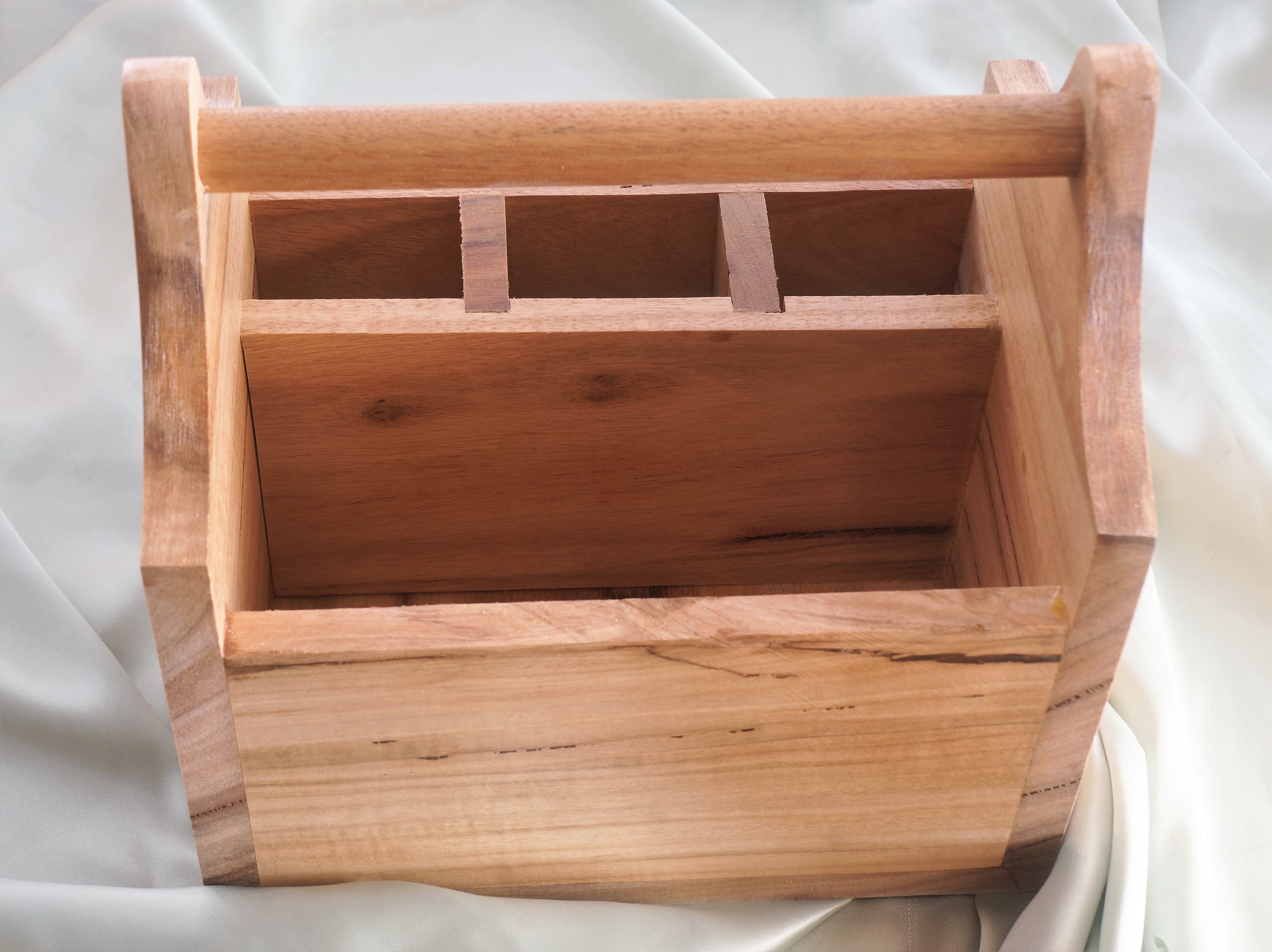 Cutlery Caddy Marri Timber (M1)