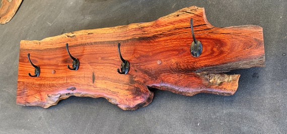 Coat Rack in Woody Pear Timber (5)