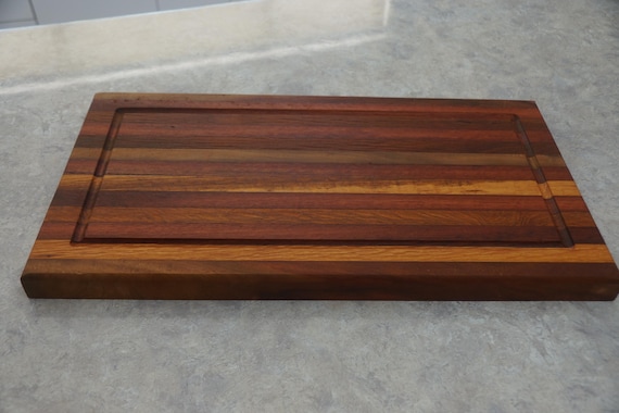 Mixed Timbers Chopping Board  (73) Solid timber.