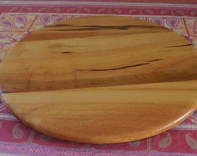 Lazy Susan in Western Australian She oak Timber. 800mm Diameter.
