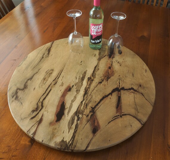 Lazy Susan in popular Marri Timber. 695mm Diameter.
