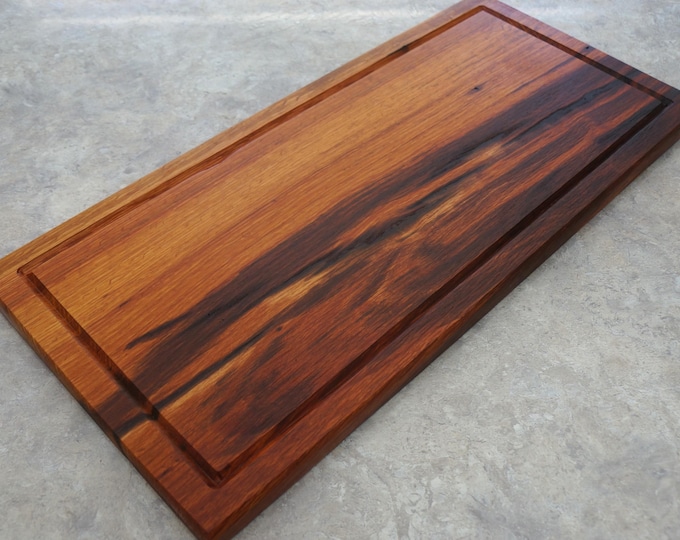 Kitchen Chopping Board with Juice channel in She oak timber (85)