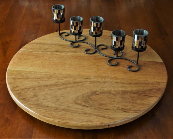 Sheoak (1). 500mm Diameter. Lazy Susan