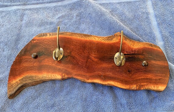 Coat Rack in Woody Pear Timber (3)