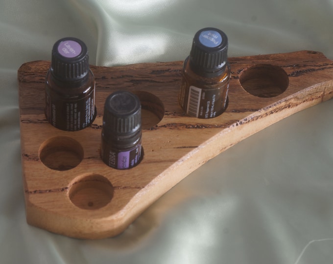Marri  (114) Essential Oil Holder with natural edge.