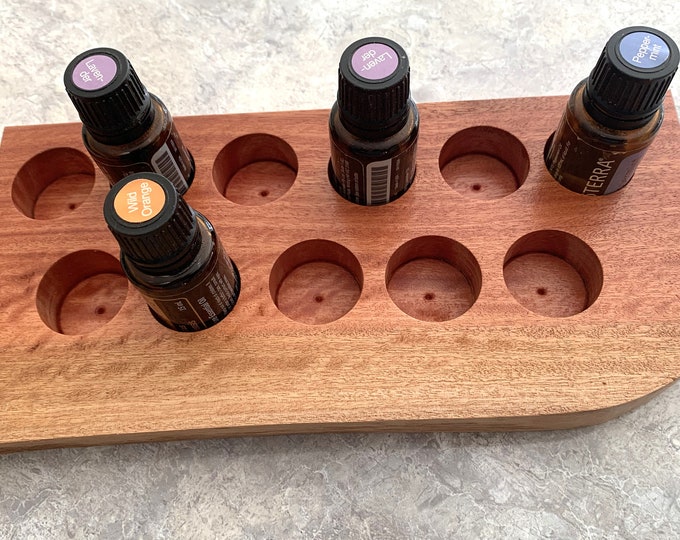 Sydney Blue Gum (158) Essential Oil Holder with natural edge.