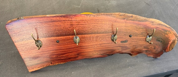 Coat Rack in Woody Pear Timber (4)