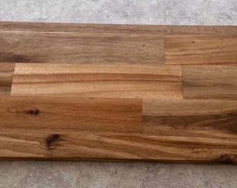 Food Serving Platter in Golden Acacia wood. 600mm long