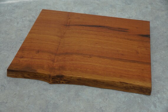 Kitchen Chopping Board with Natural Edge in She oak timber (74)