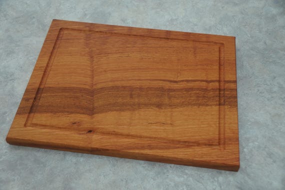 Kitchen Chopping Board with Juice channel in She oak timber (75)
