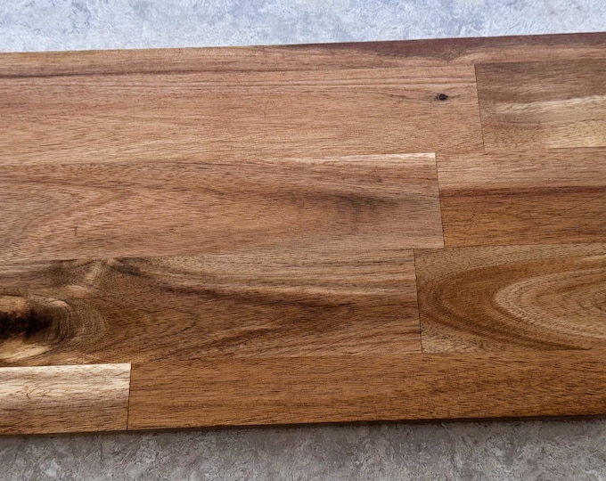Food Serving Platter in Golden Acacia wood. (68) 700mm long