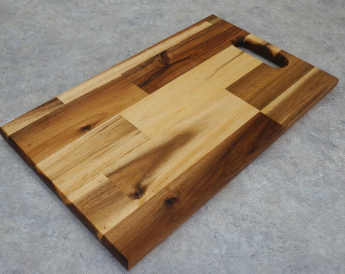 Kitchen Bread Board in Golden Acacia wood. (86) 500mm long