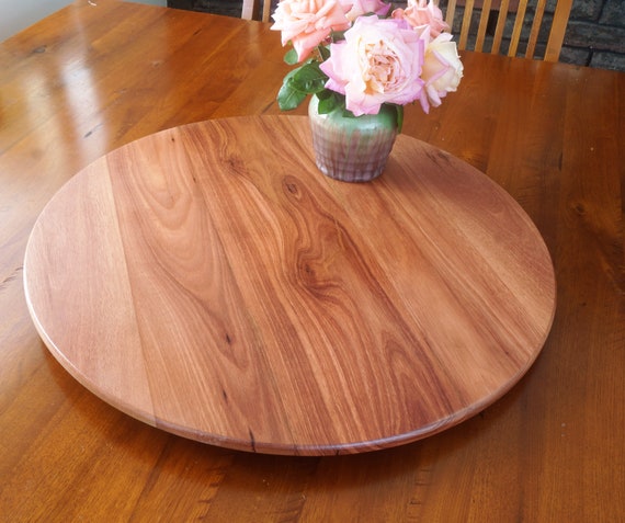 Lazy Susan in Western Australian Jarrah 700mm Diameter.