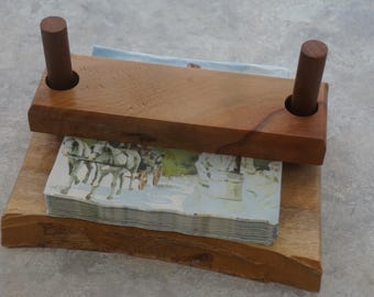 Napkin Holder in Sydney Blue Gum (2)