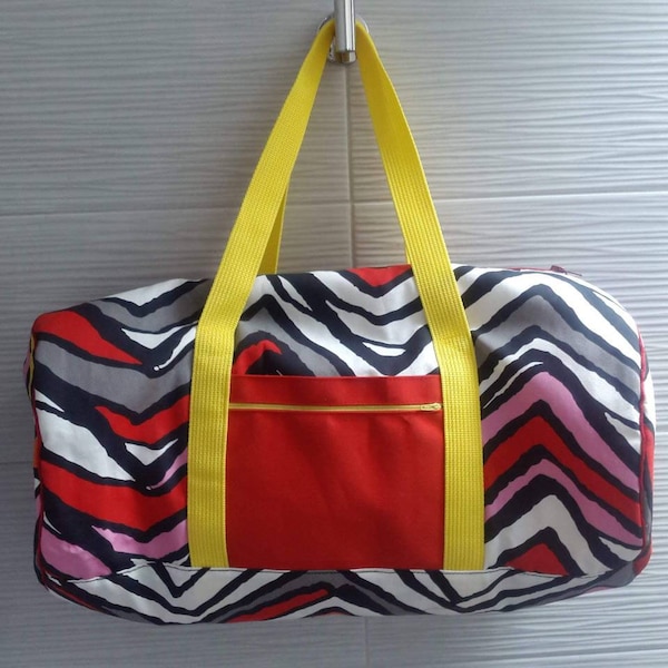 Sac d'été, Sac de sport, sac de vacances, sac polochon, sac de plage