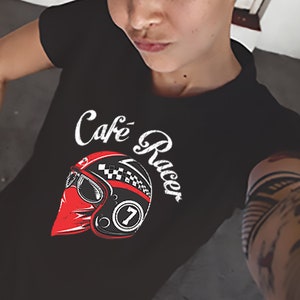 Motorcycle Cafe Racer Gift T-Shirt