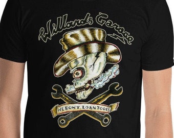 Willard's Garage We Don't Lend Tools Retro Vintage T-Shirt