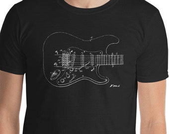 Guitarra elétrica, Fender Stratocaster, guitarrista, presente de músico, rock n roll, presente de amante de música, presente de dia dos pais, presente de músico