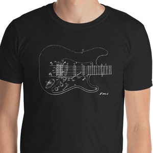 Electric Guitar, Fender Stratocaster, Guitarist, Musician Gift, Rock N Roll, Music Lover Gift, Father's Day Gift, Musician Gift