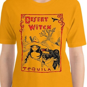 Halloween Witch, Witch T-shirt, Halloween Costume, Halloween Gift, Black Crow T-shirt, Samhain T-Shirt, Halloween Shirt, Tequila Shirt, Tequ