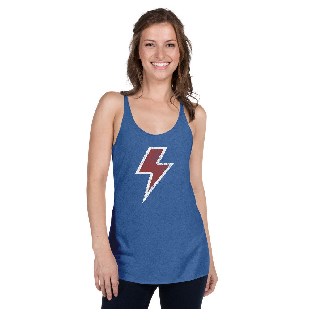 トップス Rightning Bolt vintage Tank top Vintage Lightening Bolt Unisex Tank Top | eBay