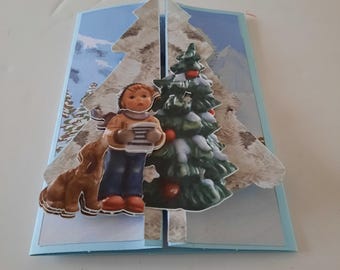 Carte Sapin de Noel