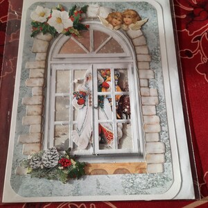 Carte Fenetre Hiver Noel