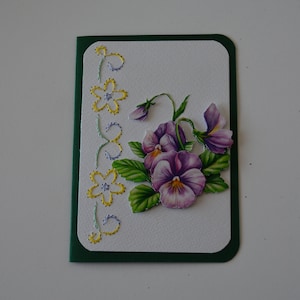 Carte Bouquet de Fleurs