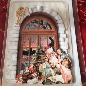 Carte Fenetre Hiver Noel