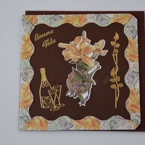 Carte Bouquet de fleurs