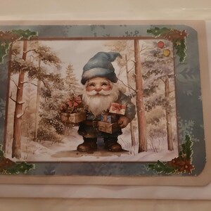 Carte Lutin  Joyeux Noel et Bonne Année