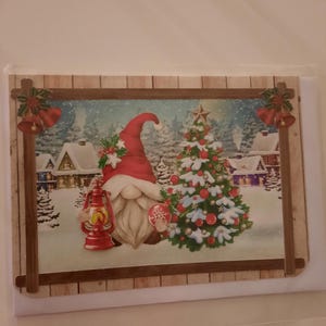 Carte Gnomes Joyeux Noel et Bonne Année