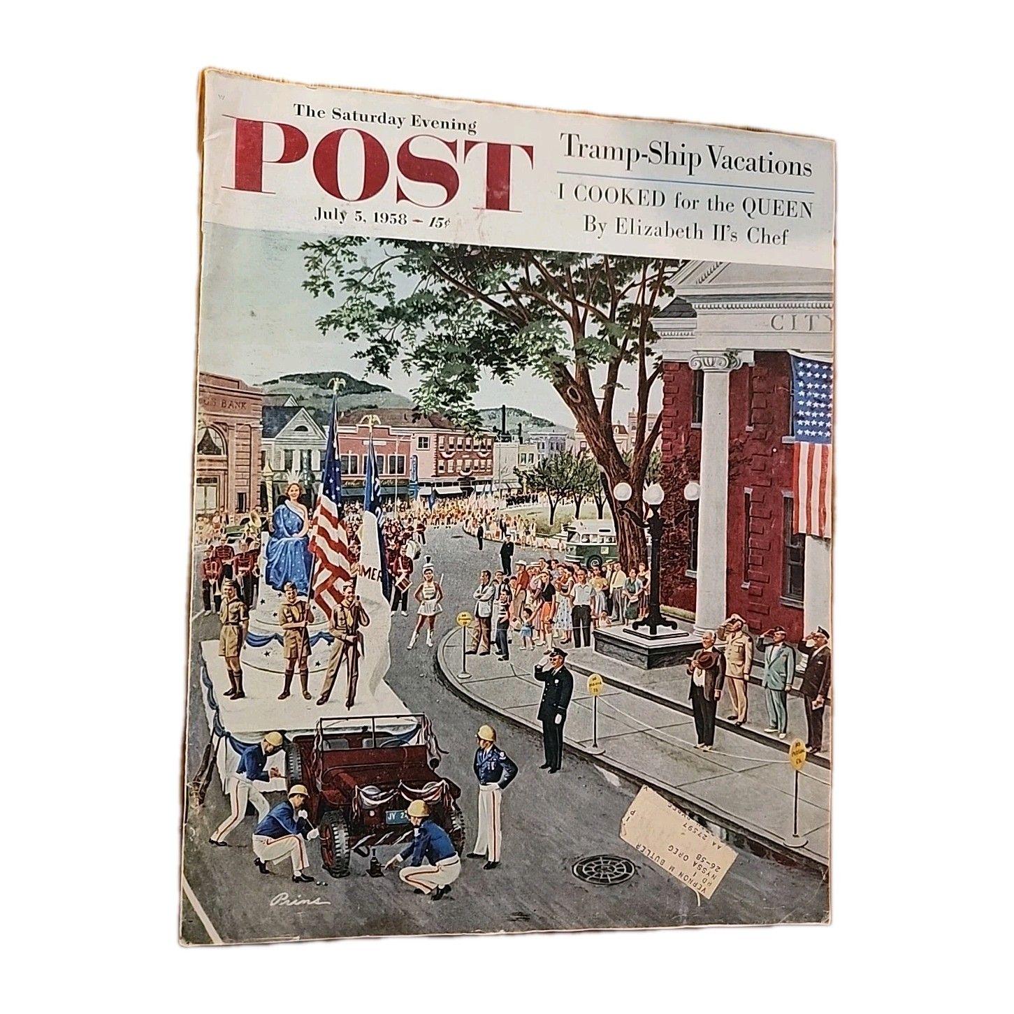 Saturday Evening Post 1958 - Etsy