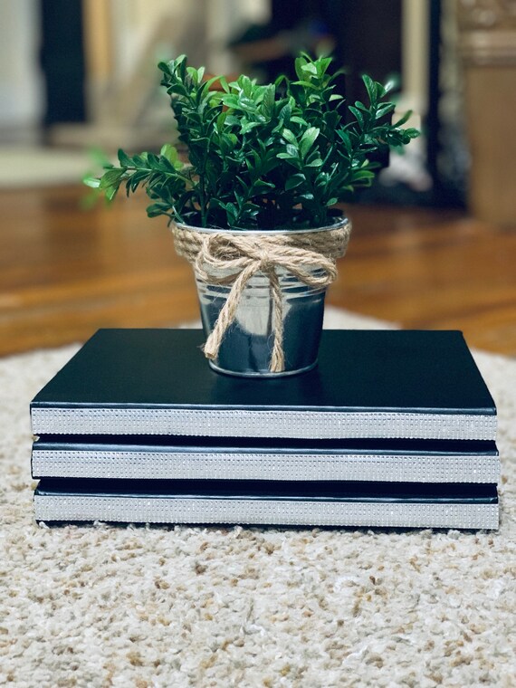 Fashion Books Set Of 3 Coffee Table Decor Hardcover