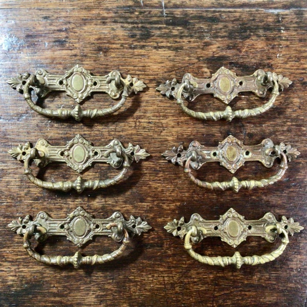 Vintage Drawer Pulls Etsy UK