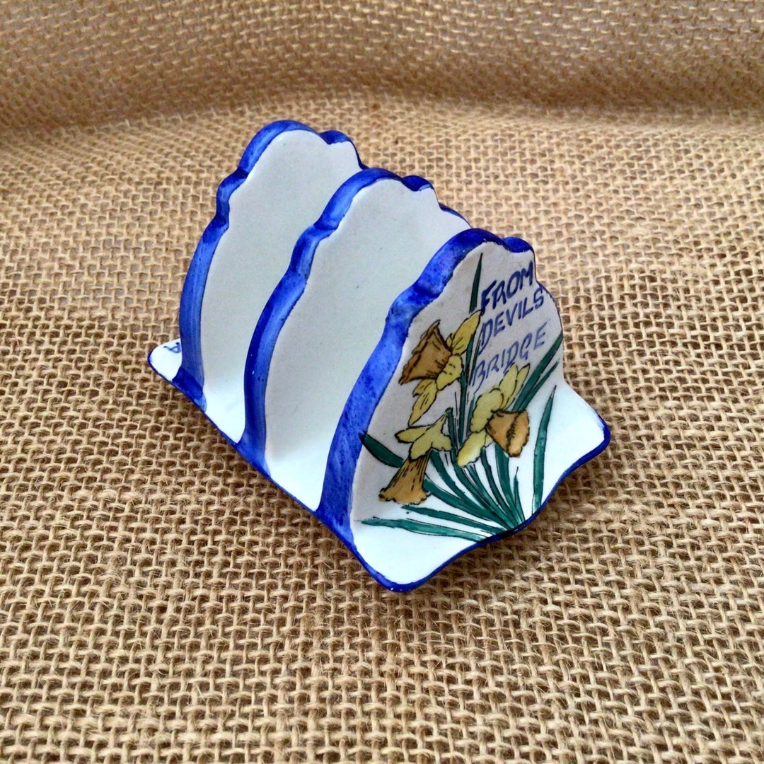 Carlton Ware Toast Rack, Individual Breakfast Table Decor, Circa