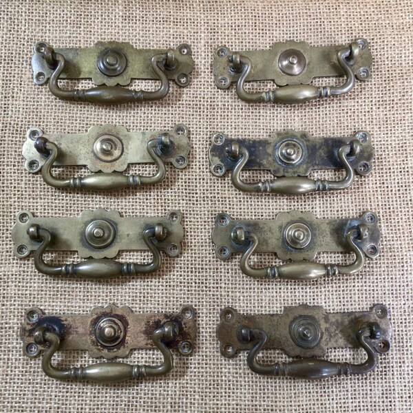 Vintage Drawer Pulls Etsy UK