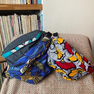 Colorful corduroy fanny pack
