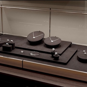 Jewelry Display Set, Watch Display, Jewelry display, Ring Holder, Earring Display Set, Jewelry Holder, Necklace Holder,