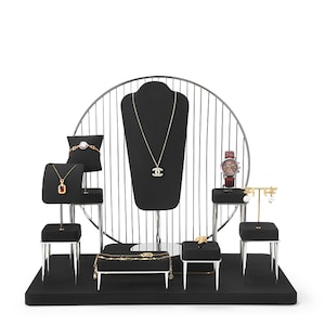 Metal Jewelry Display, Jewelry Display Set, Jewelry Organizer, Jewelry Display Set, Necklace Stand, Jewelry Display Set, Jewelry Stand