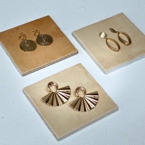 Ceramic Jewelry Display Photo Prop Kit: Textured Photography Blocks
